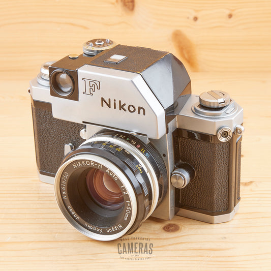 Nikon F Photomic w/ 50mm f/2 Early Exc in Case