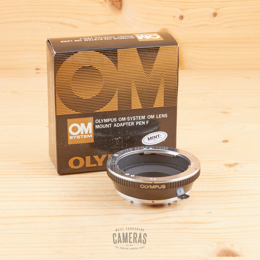 Olympus OM to Pen F Adapter Mint-