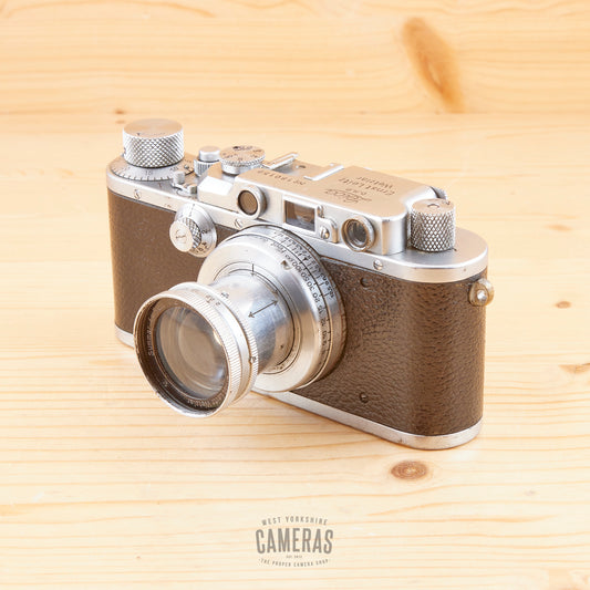 Leica III w/ 5cm f/2 Summar Chrome Avg