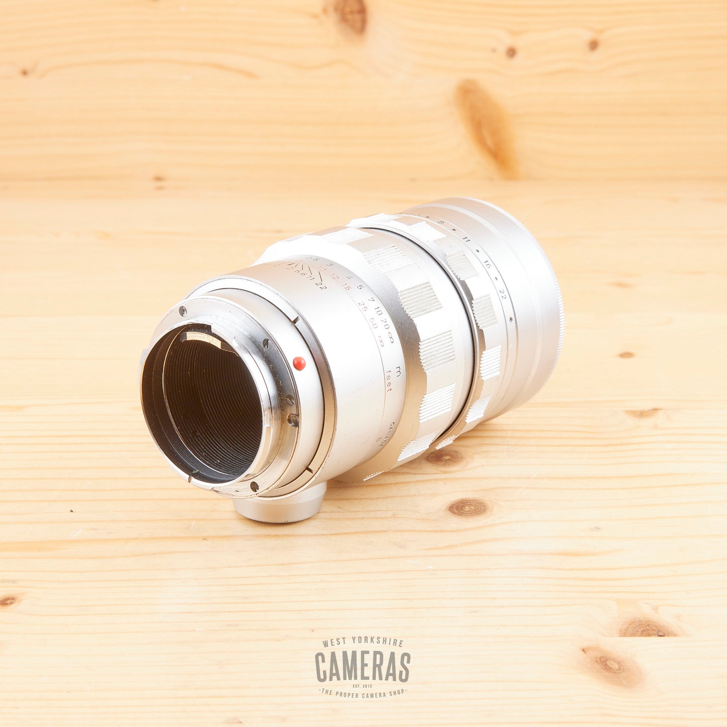 Leica-M 90mm f/2 Summicron I Chrome Exc
