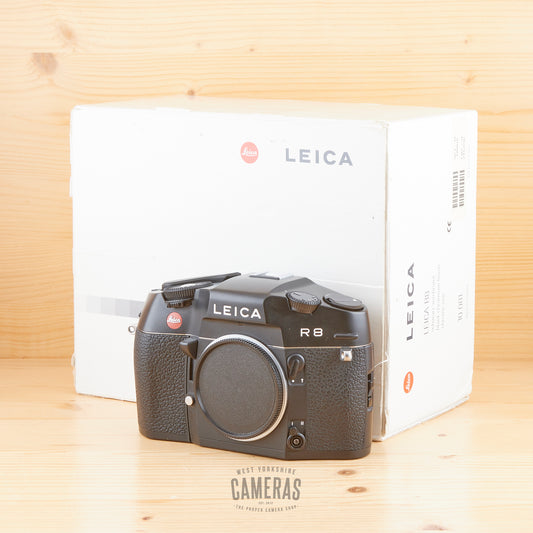 Leica R8 Black Body Exc Boxed