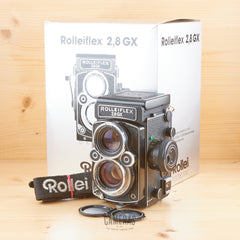 Rolleiflex 2.8 GX Black Exc+ Boxed