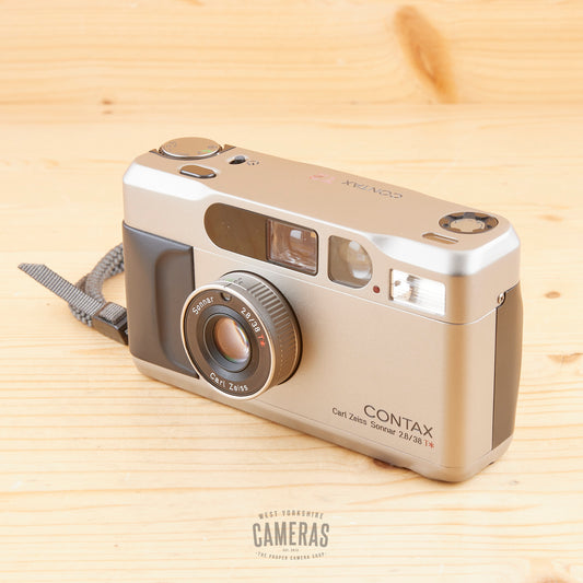 Contax T2 Champagne Exc
