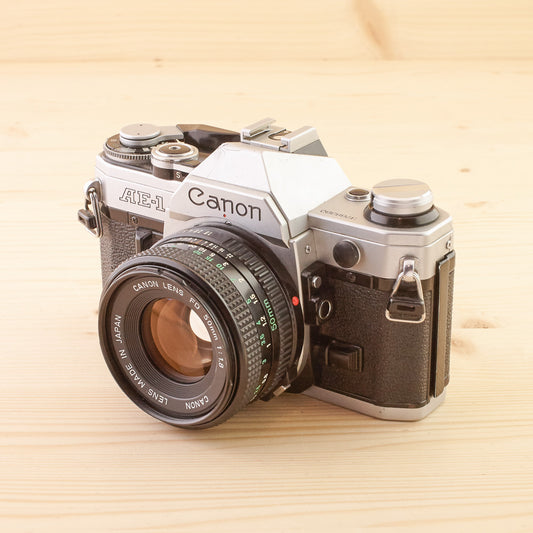 Canon AE-1 w/ 50mm f/1.8 Avg