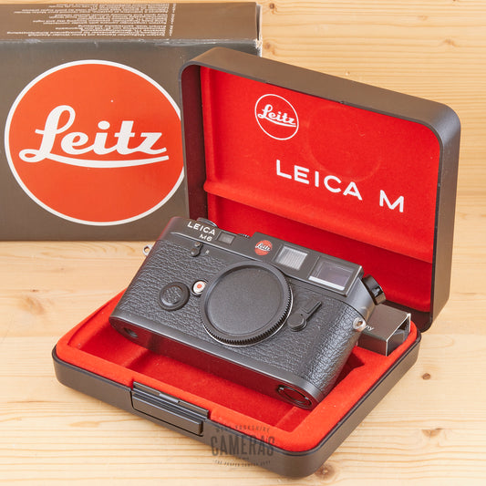 Leica M6 Classic 0.72 Body Black Exc Boxed