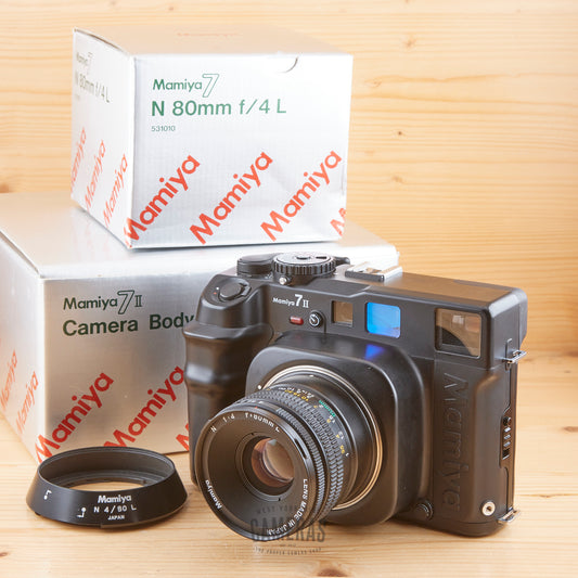 Mamiya 7ii w/ 80mm f/4 Exc Boxed