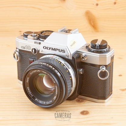 Olympus OM-10 w/ 50mm f/1.8 Avg Boxed