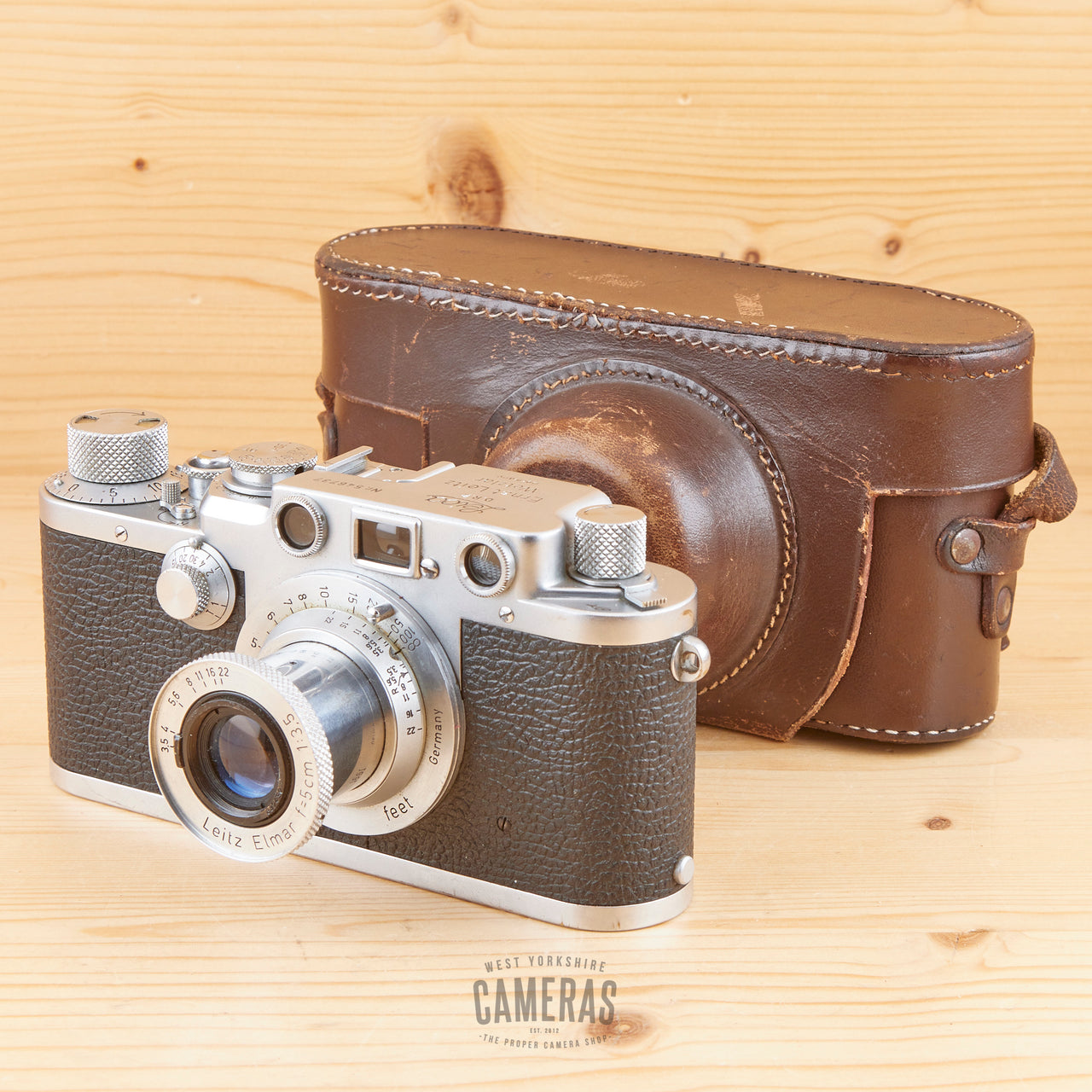 Leica IIIf w/ 5cm f/3.5 Elmar Avg