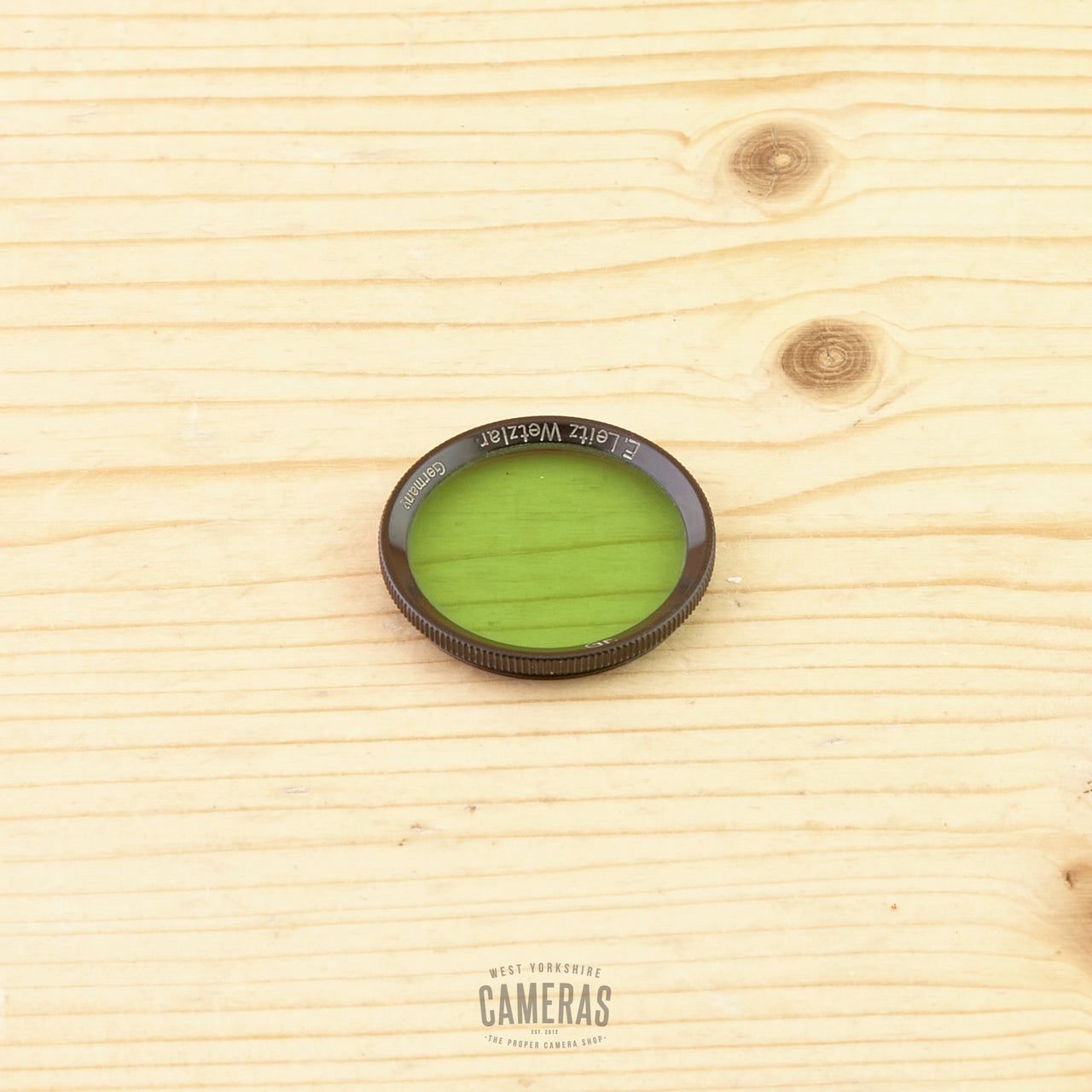 Leica FBXOO Green Filter for Summar, 9cm and 13.5cm Exc