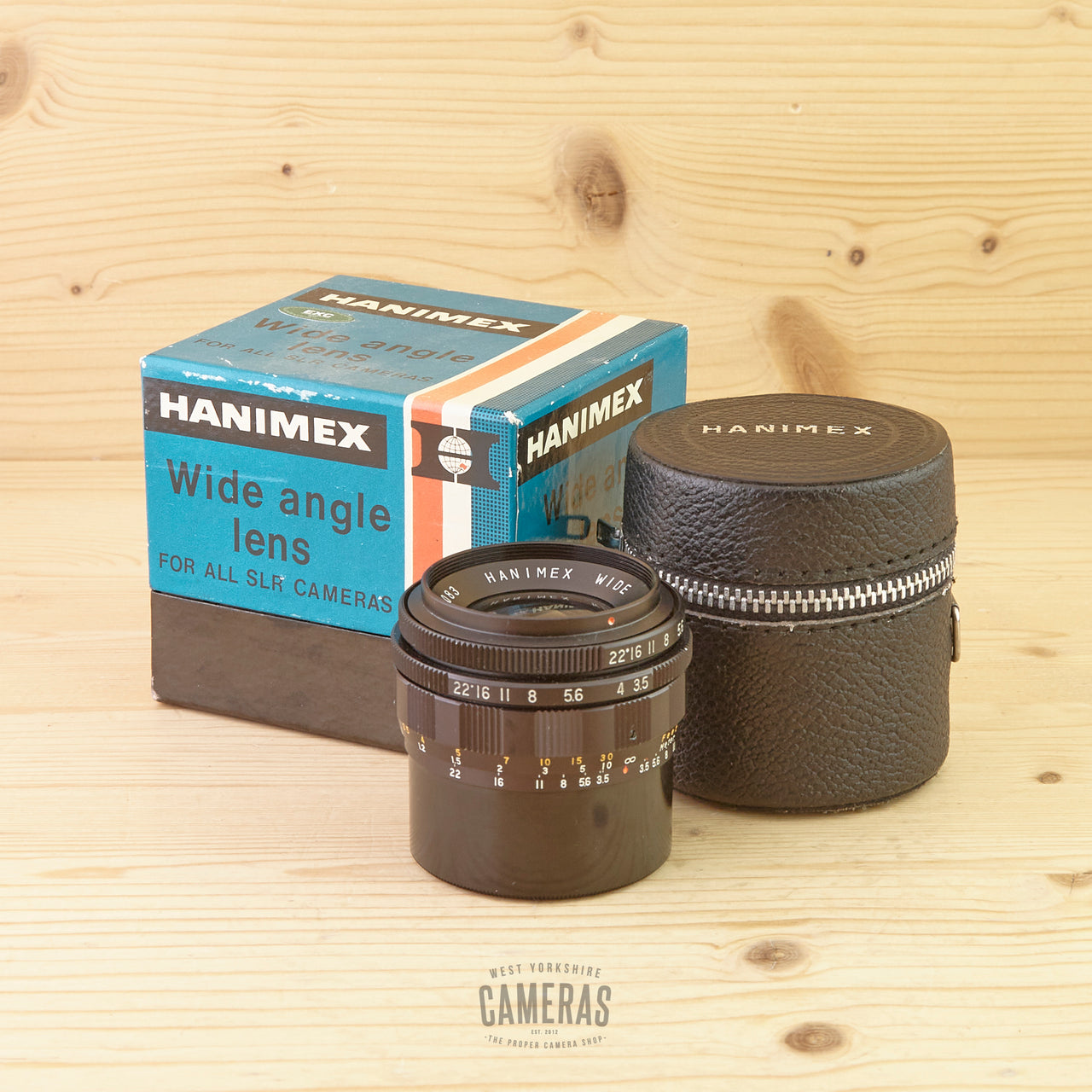 M42 fit Hanimex 35mm f/3.5 Preset Exc Boxed