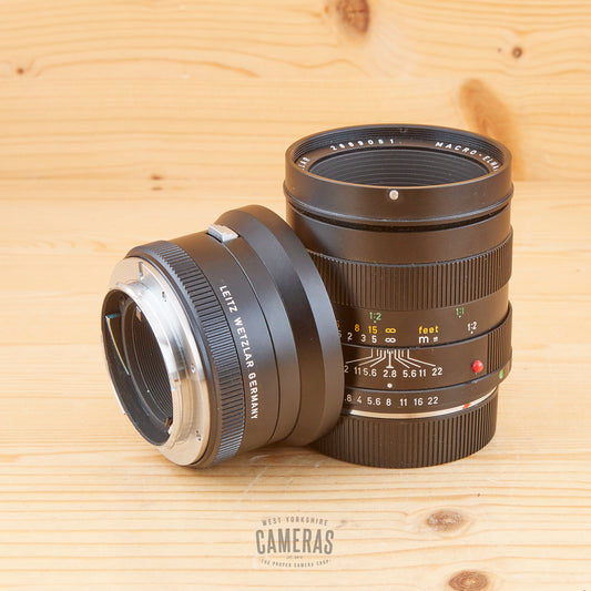 Leica-R 60mm f/2.8 Macro Elmarit w/ 1:1 Extender Exc