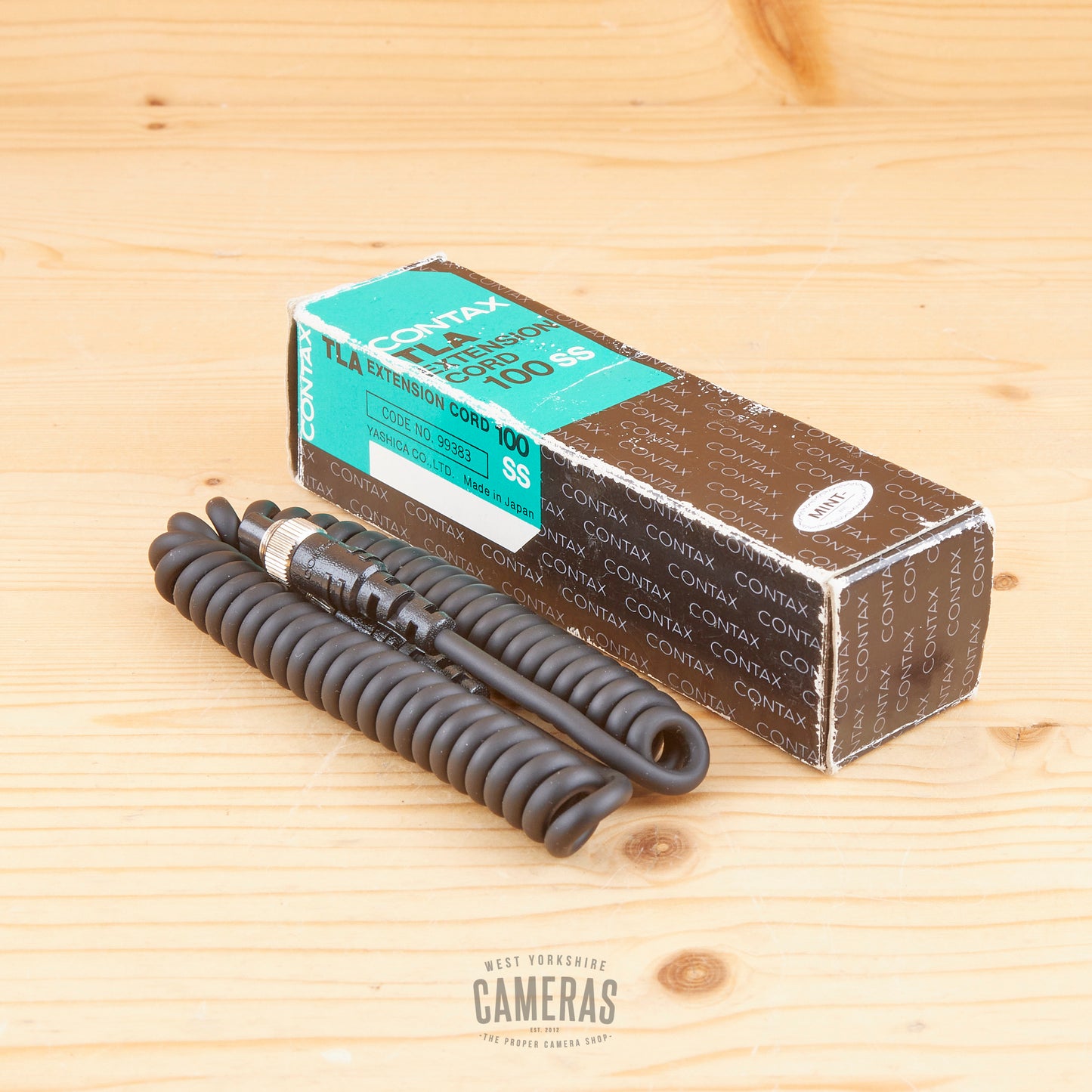 Contax TLA Extension Cord 100 SS Mint- Boxed