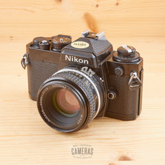 Nikon FE Black w/ 50mm f/1.8 Exc
