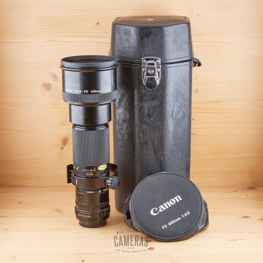 Canon FD 400mm f/4.5 Exc in Case