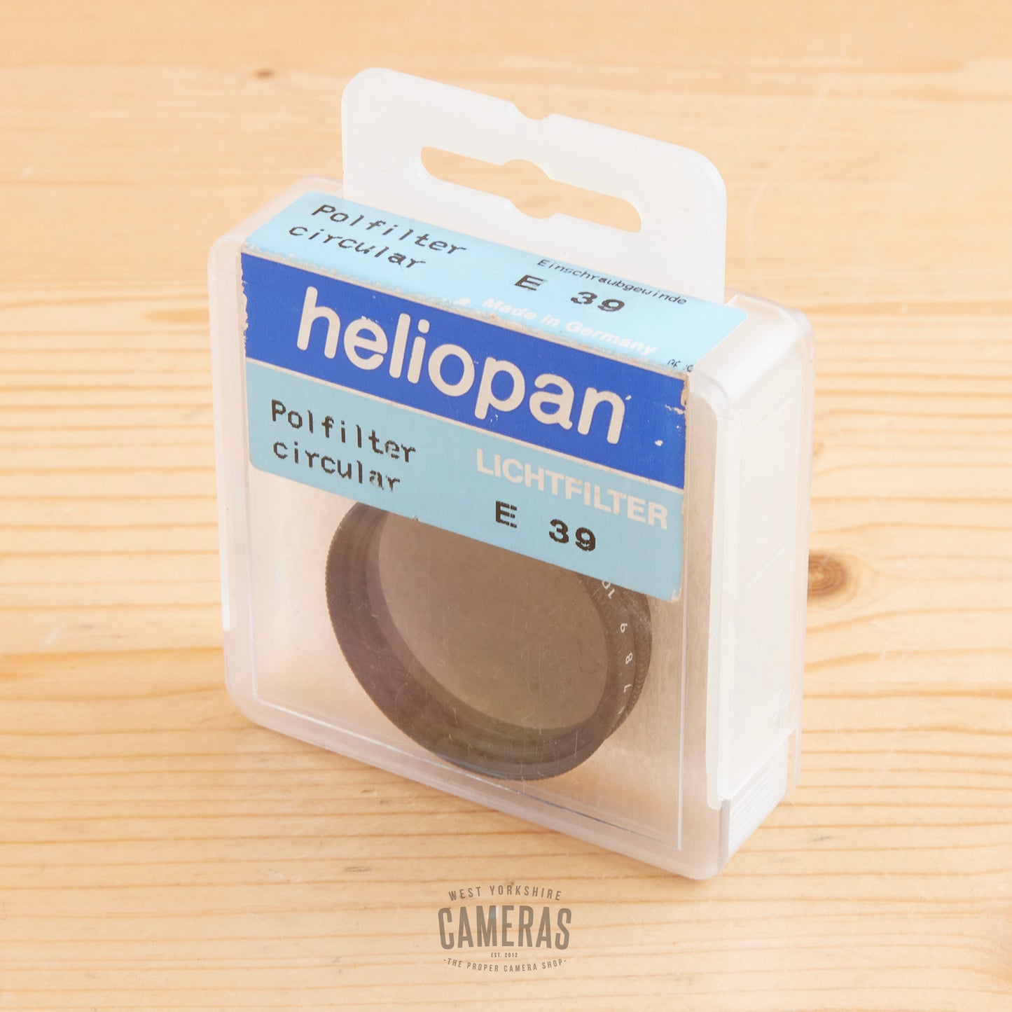 Heliopan 39mm Circular Polariser Exc Boxed