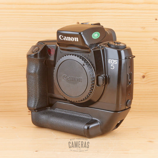 Canon EOS 5 Body w/ VG10 Grip Exc