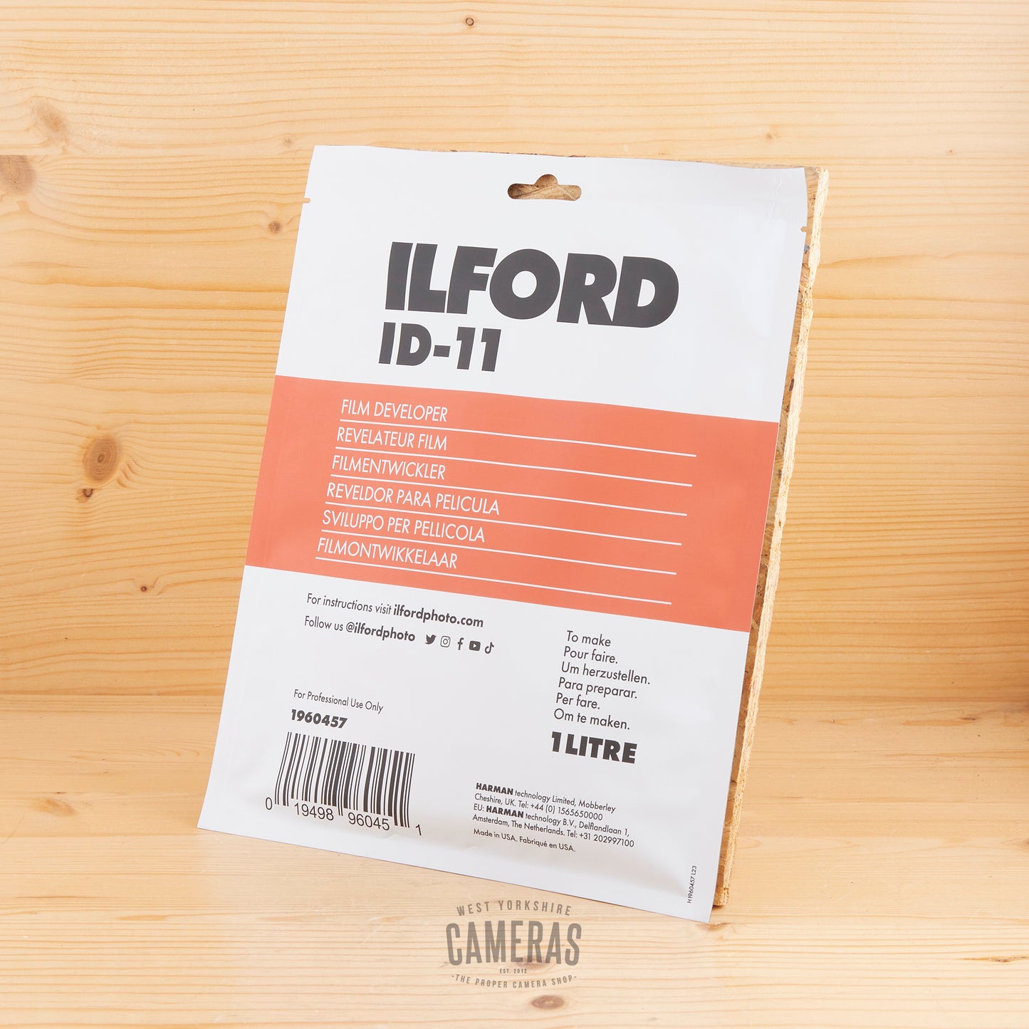 Ilford ID-11 Developer 1 Litre