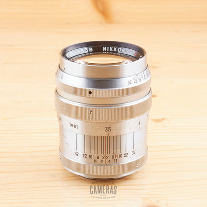 LTM Fit Nikon 8.5cm Nikkor-P f/2 Avg