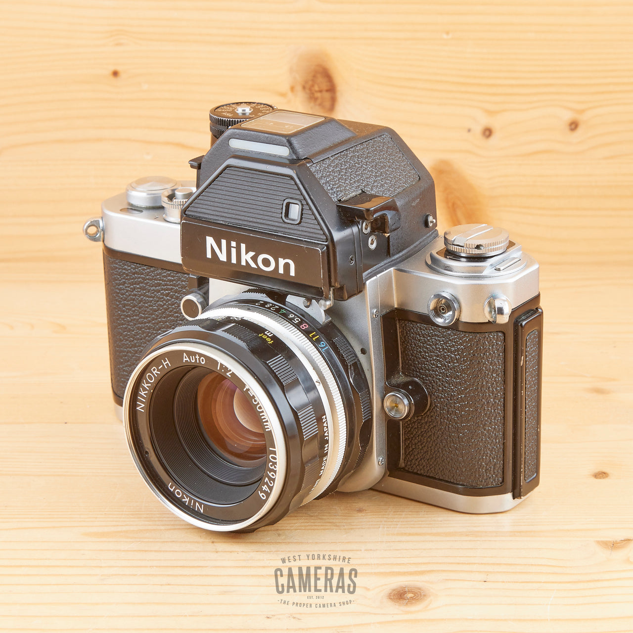 Nikon F2S w/ 50mm f/2 Nikkor-H Chrome Exc