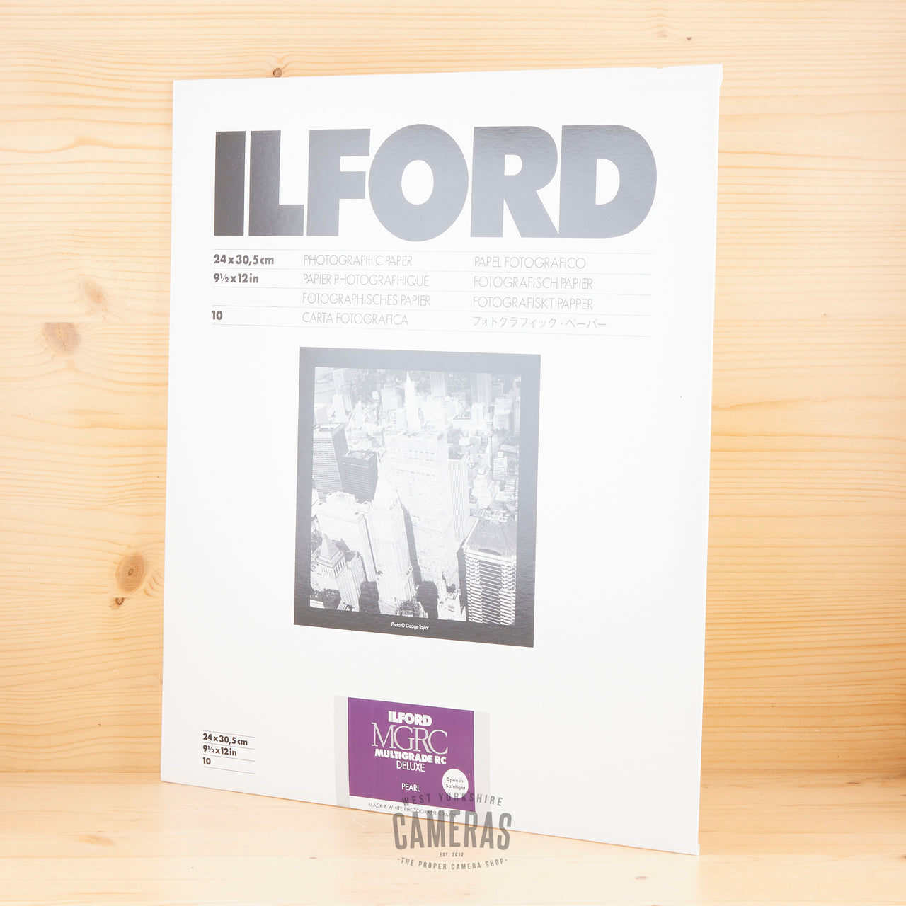Ilford 9.5x12 MG RC Pearl Paper (10)