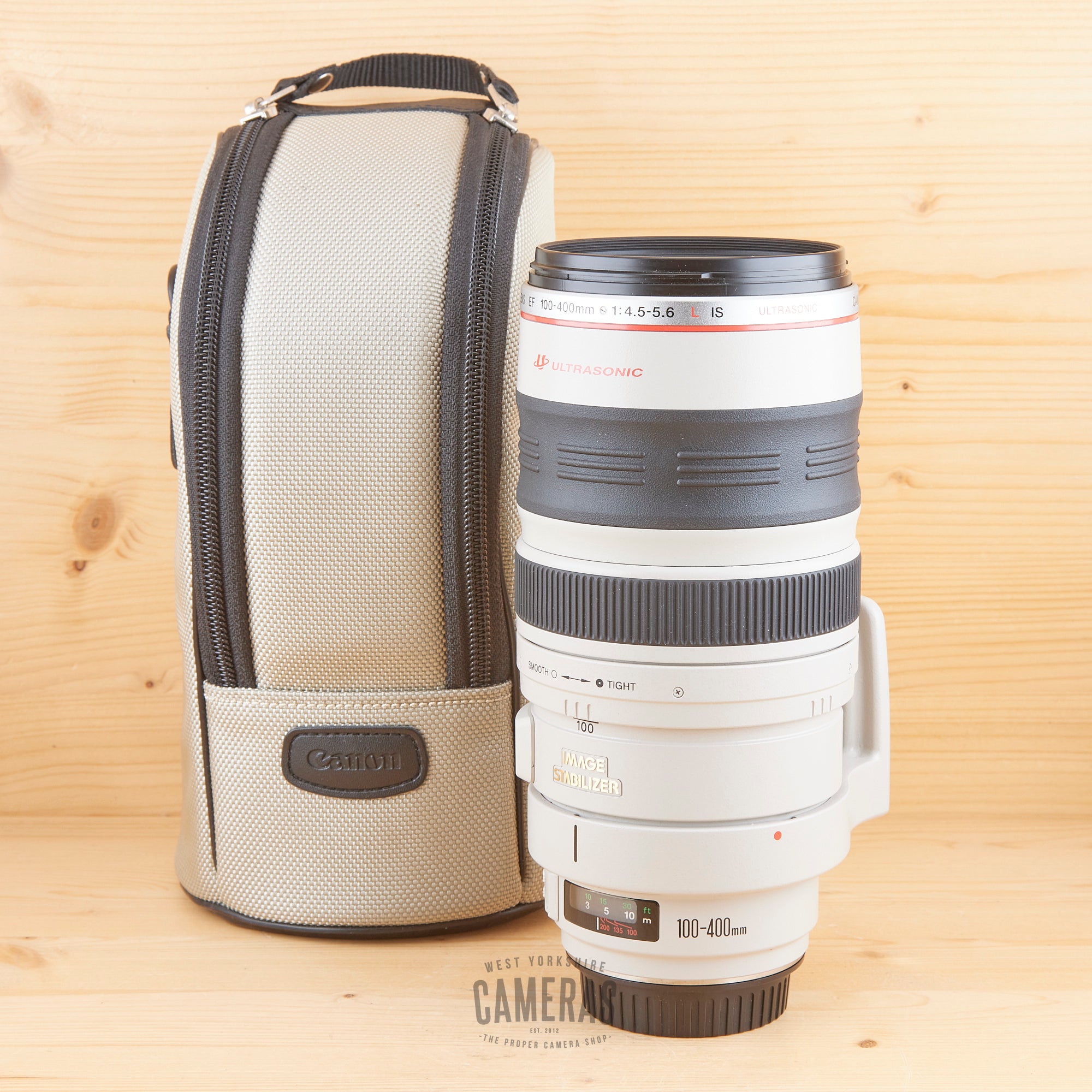 Canon EF 100-400mm f/4.5-5.6 L IS USM Exc in Case – West Yorkshire 