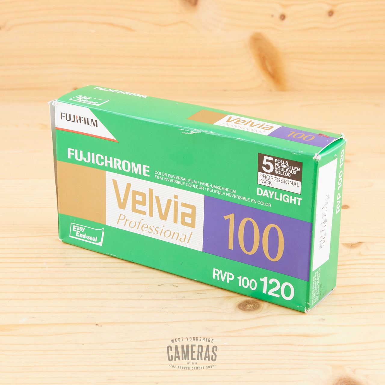 已过期Fuji Velvia 100 120 5包