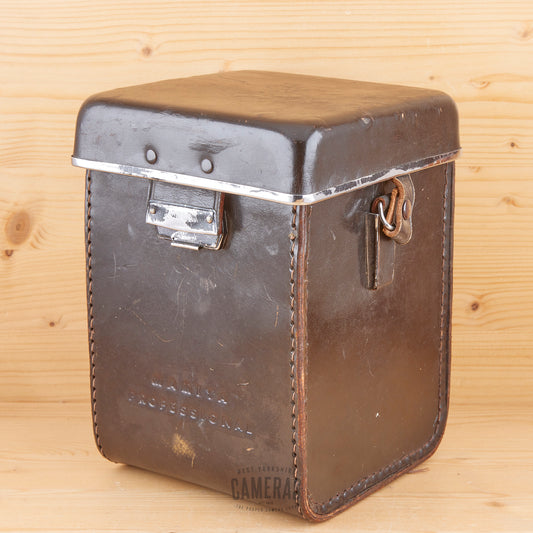 Mamiya Brown Leather Hard Case Avg