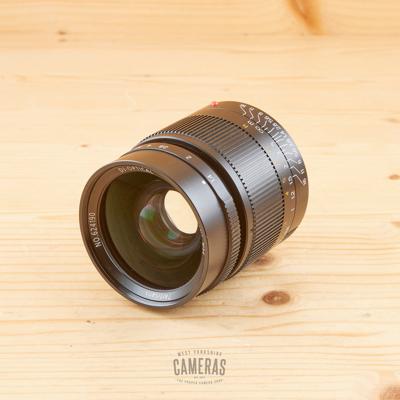 Leica-M fit 7Artisans 28mm f/1.4 Chrome Exc+ Boxed