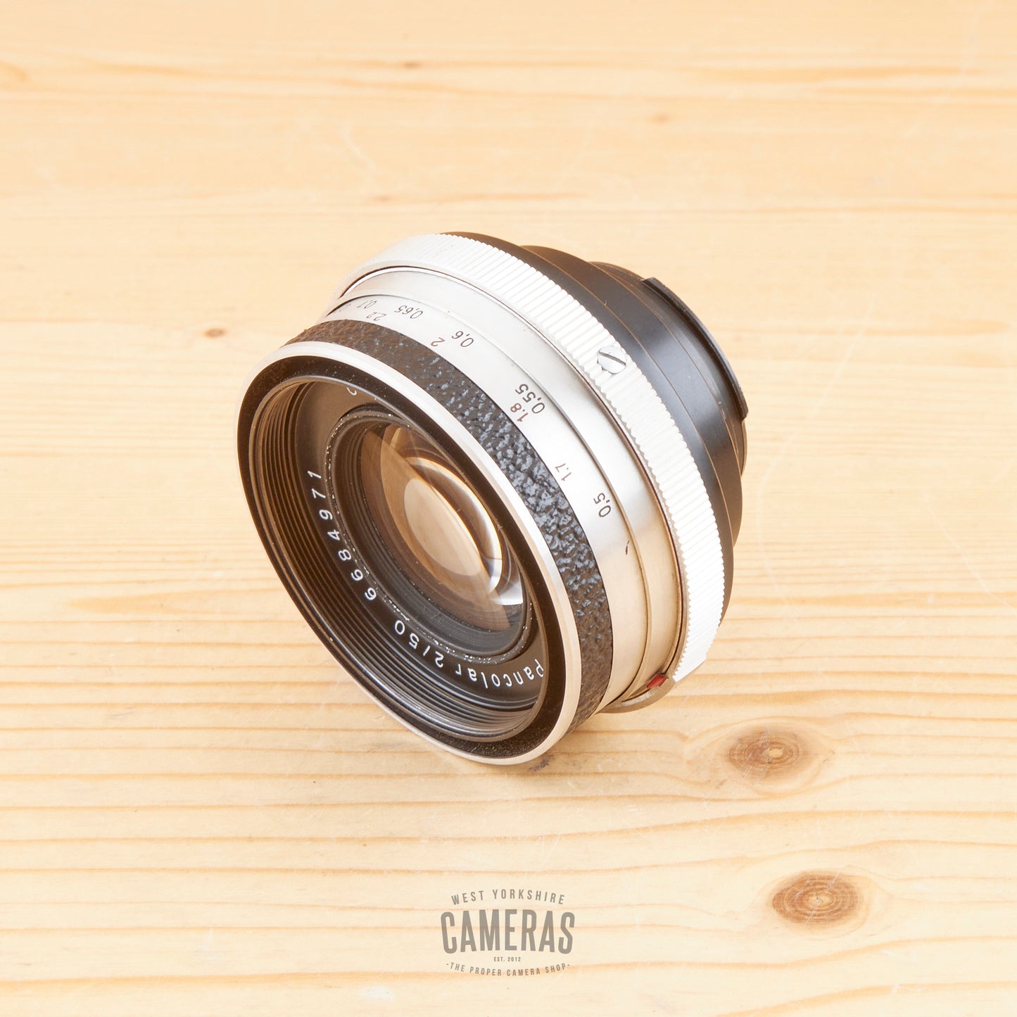 [OUTLET] Exakta fit CZJ 50mm f/2 Pancolar Chrome