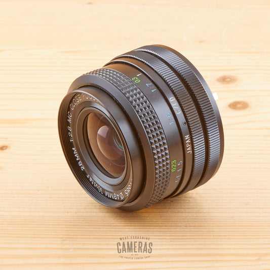 Canon FD fit Vivitar 28mm f/2.8 Exc