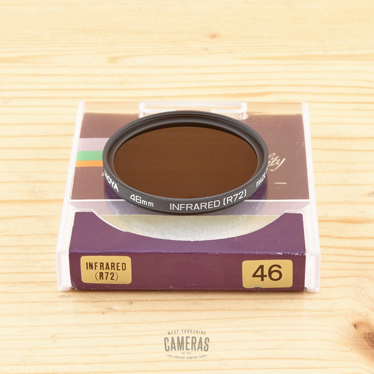 Hoya 46mm Infrared R72 Filter Mint- in Case