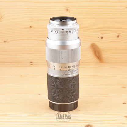 Leica LTM 13.5cm f/4.5 Hektor Chrome Avg