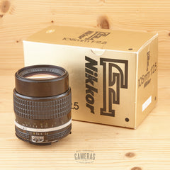 Nikon AiS 105mm f/2.5 Boxed Avg