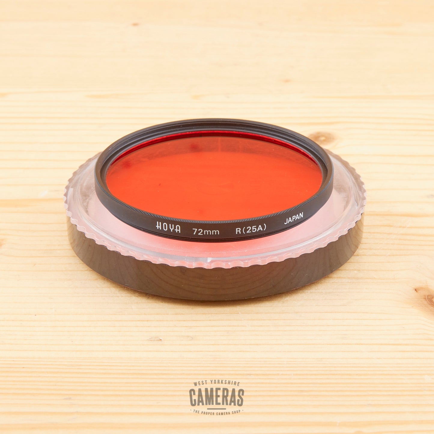 Hoya 72mm Red R[25A] Filter Exc in Case