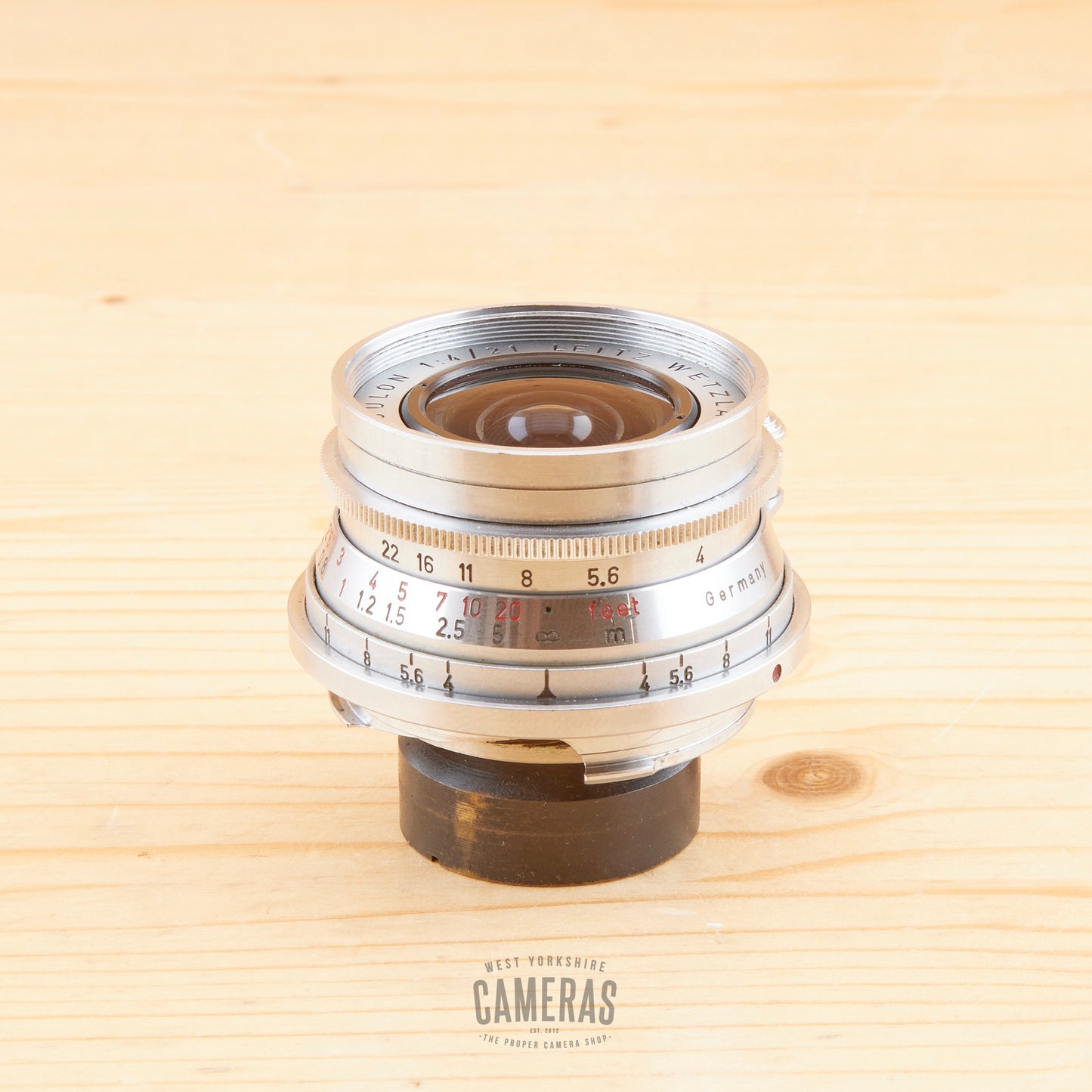 Leica-M 21mm f/4 Super Angulon w/ SBKOO Viewfinder Exc