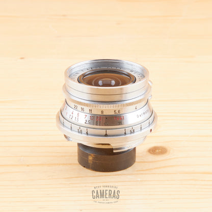Leica-M 21mm f/4 Super Angulon w/ SBKOO Viewfinder Exc