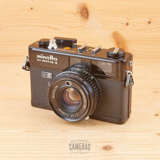 Minolta Hi-Matic E Black Exc