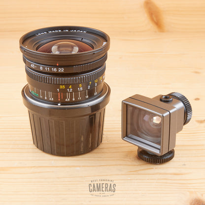 Mamiya 7 fit 43mm f/4.5 w/ VF Exc