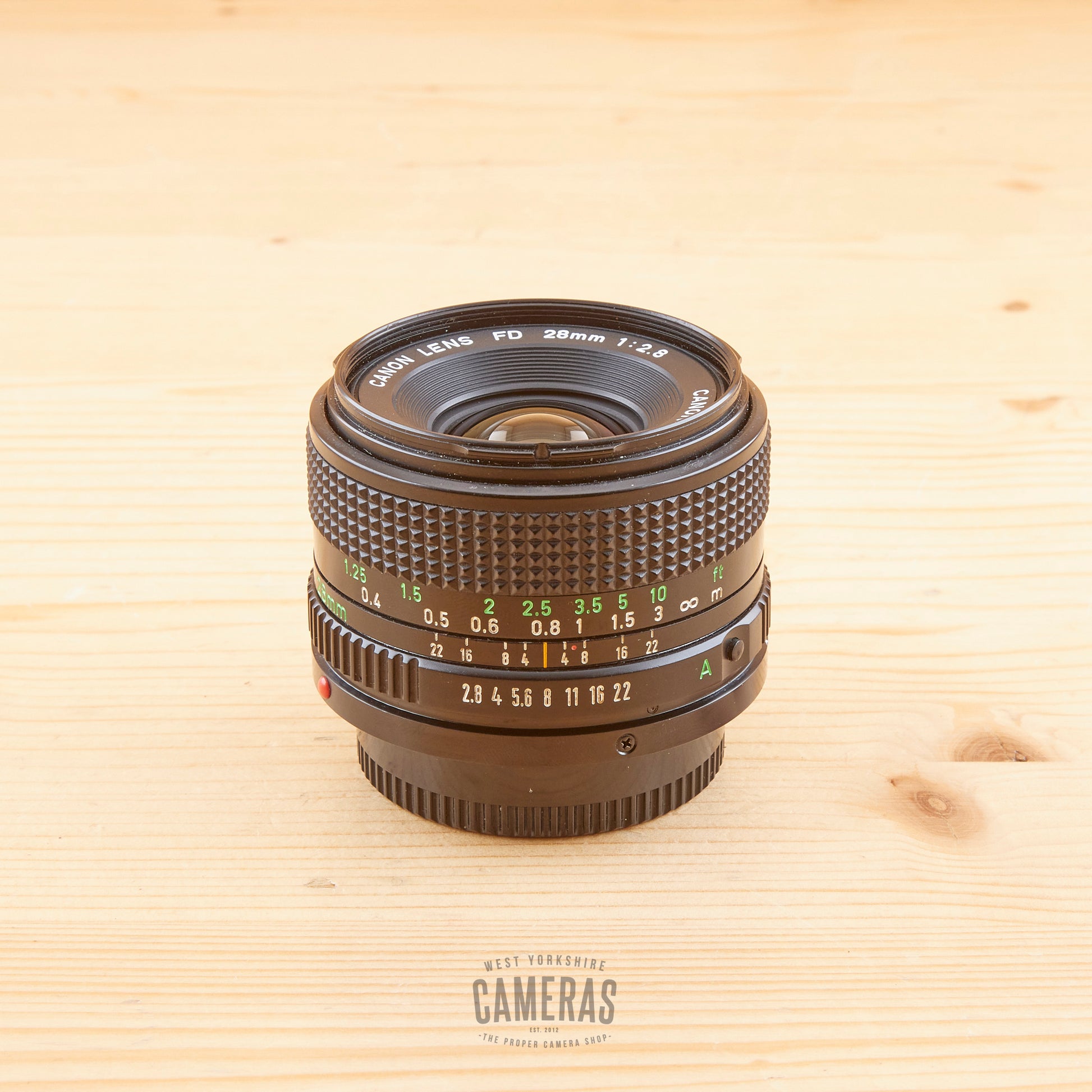 Canon FD 28mm f/2.8 Exc - West Yorkshire Cameras