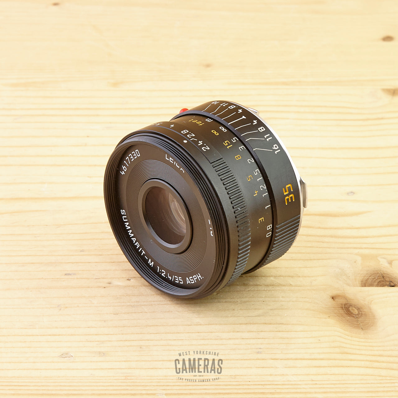 Leica-M 35mm f/2.4 Summarit-M ASPH 6 Bit 黑色完好盒装