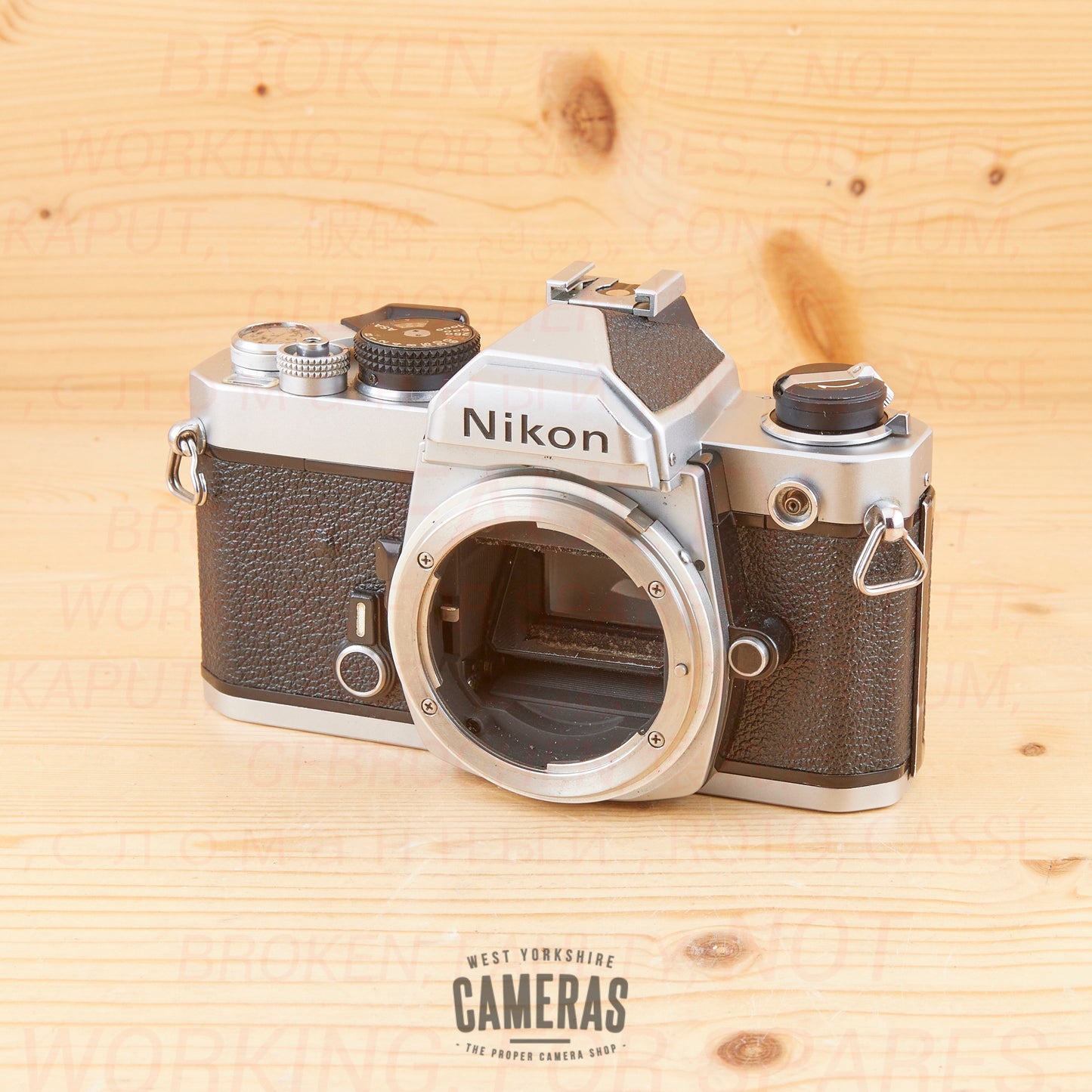 [OUTLET] Nikon FM Chrome Body