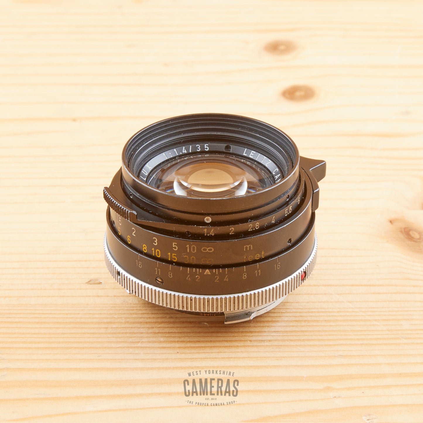 Leica-M 35mm f/1.4 Summilux V2 11870 w/ 12504 Hood Avg