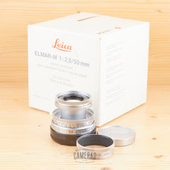 Leica-M 50mm f/2.8 Elmar-M Chrome 11823 Exc+ Boxed