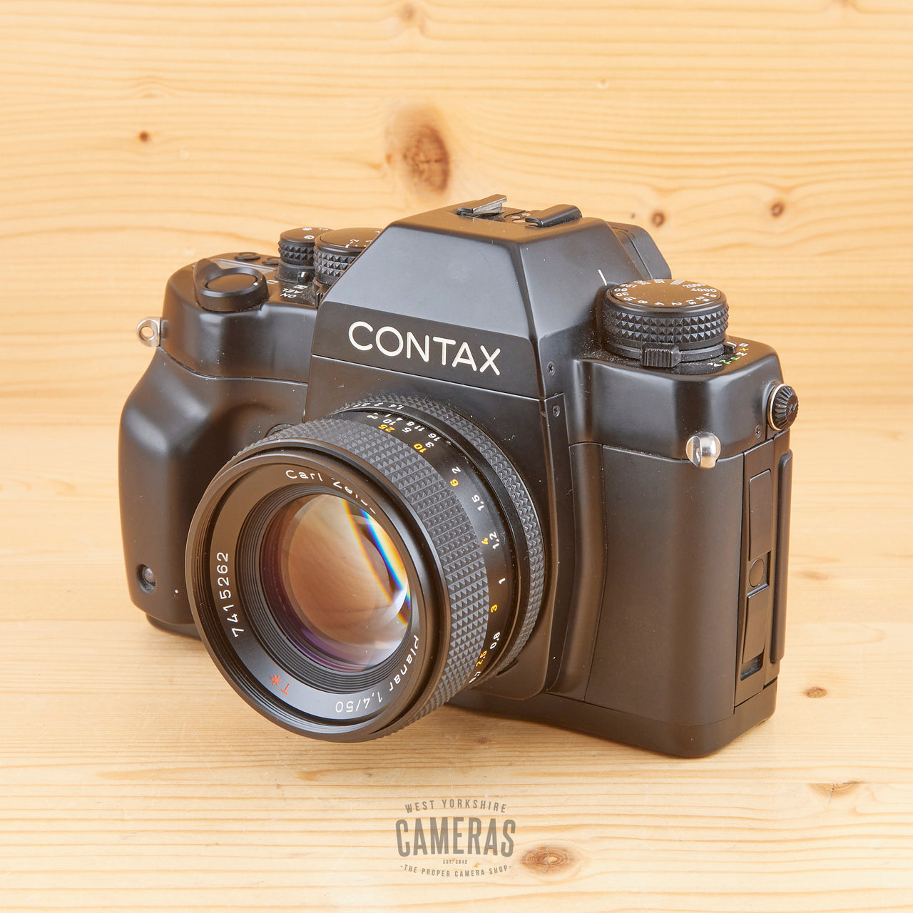 Contax RX w/ Zeiss 50mm f/1.4 Exc+