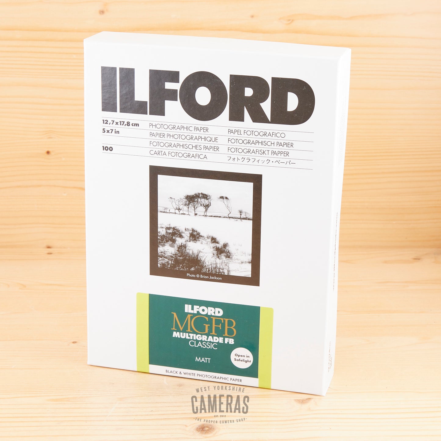 5x7 Ilford MG FB Classic Matt Paper