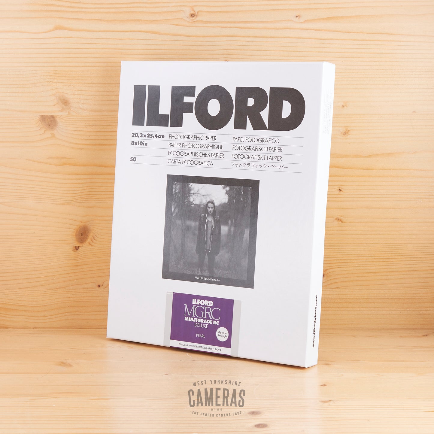 Ilford 8x10 MGV RC 珍珠纸 (50)