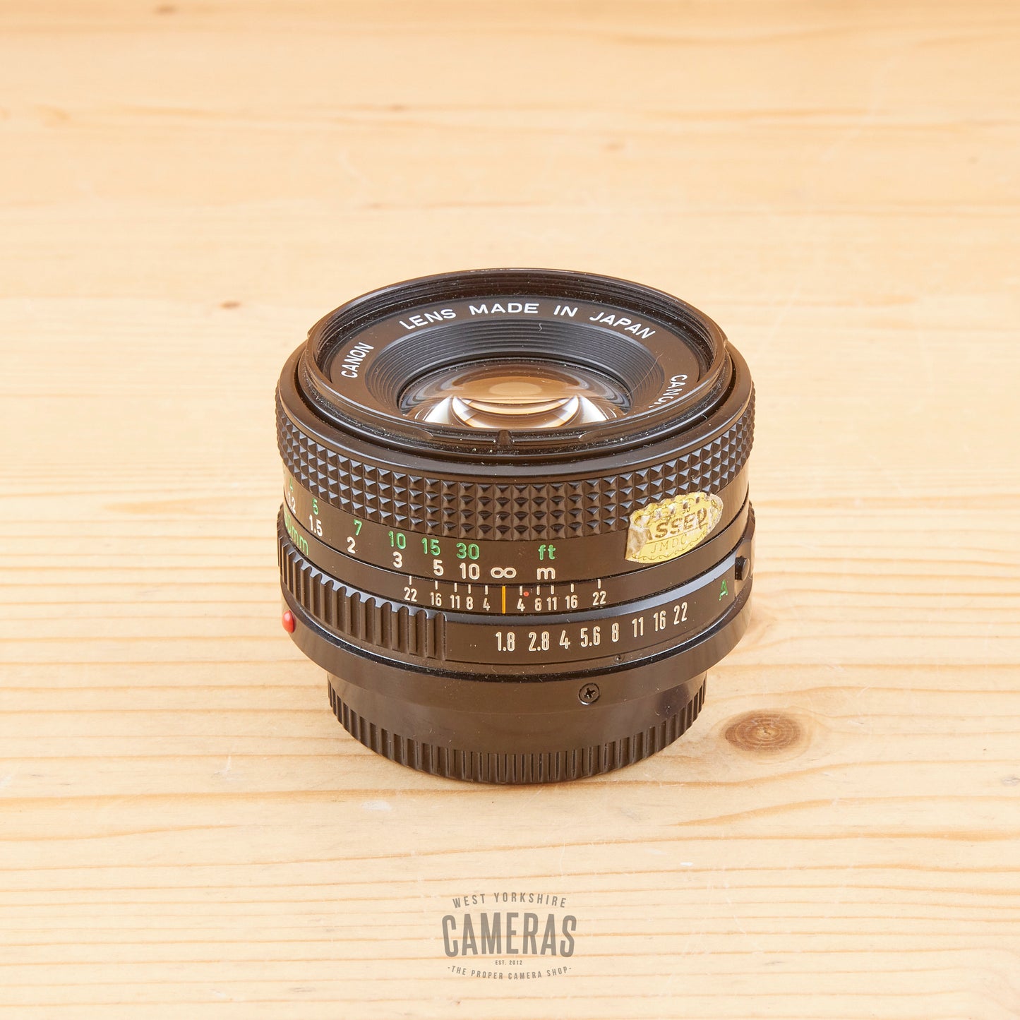 Canon FD 50mm f/1.8 Exc