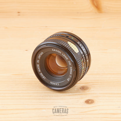 Canon FD 50mm f/1.8 Exc