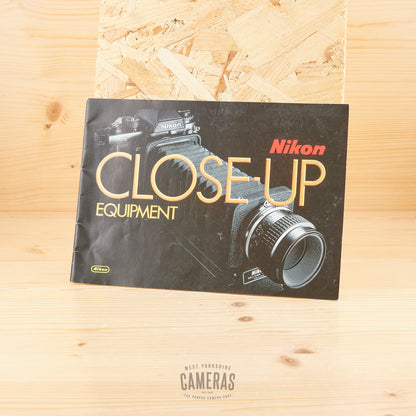 Nikon Close-Up Equipment/ Lenses Brochures Exc