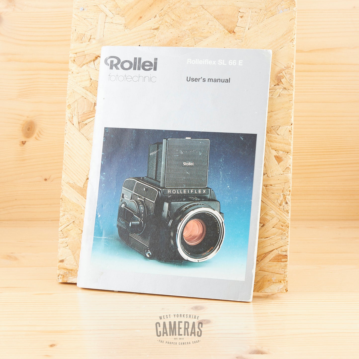 Rolleiflex SL66E Manual Exc